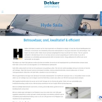 Hyde Sails jachtzeilen | Dekker Zeilmakerij in Zaandam