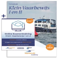 Vaarbewijs Academy Cursusboek Klein Vaarbewijs I en II + Online Examentraining,