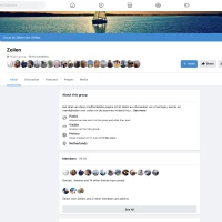 Zeilen Facebookgroep