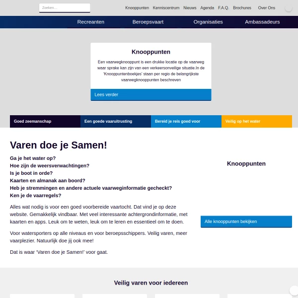 Varen doe je Samen! - Varen doe je Samen!
